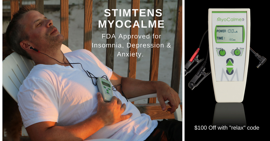 CES therapy as an insomnia treatment
