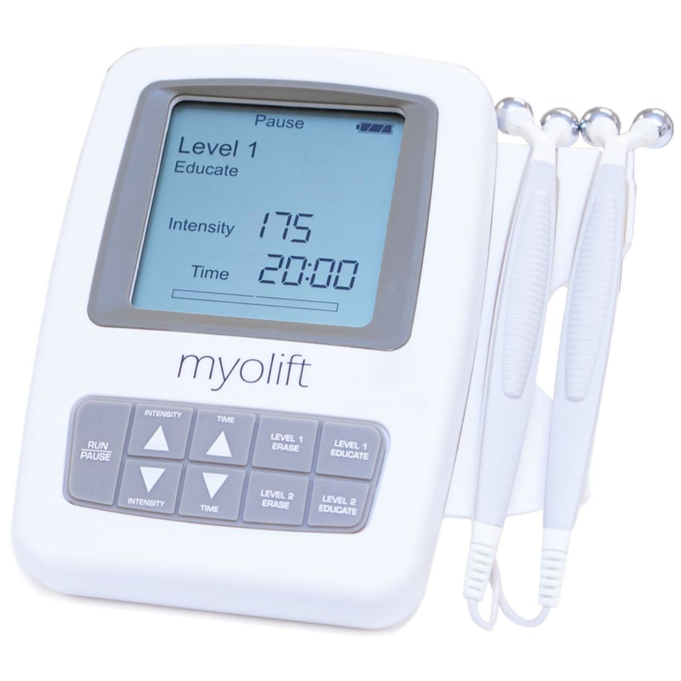 Myolift Mini microcurrent device|compare to NuFace Trinity| anti aging  device face wrinkle remover