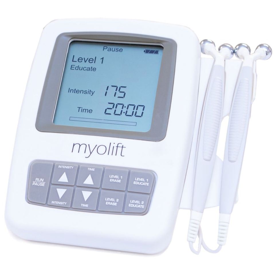 Myolift Mini microcurrent device|compare to NuFace Trinity| anti aging  device face wrinkle remover